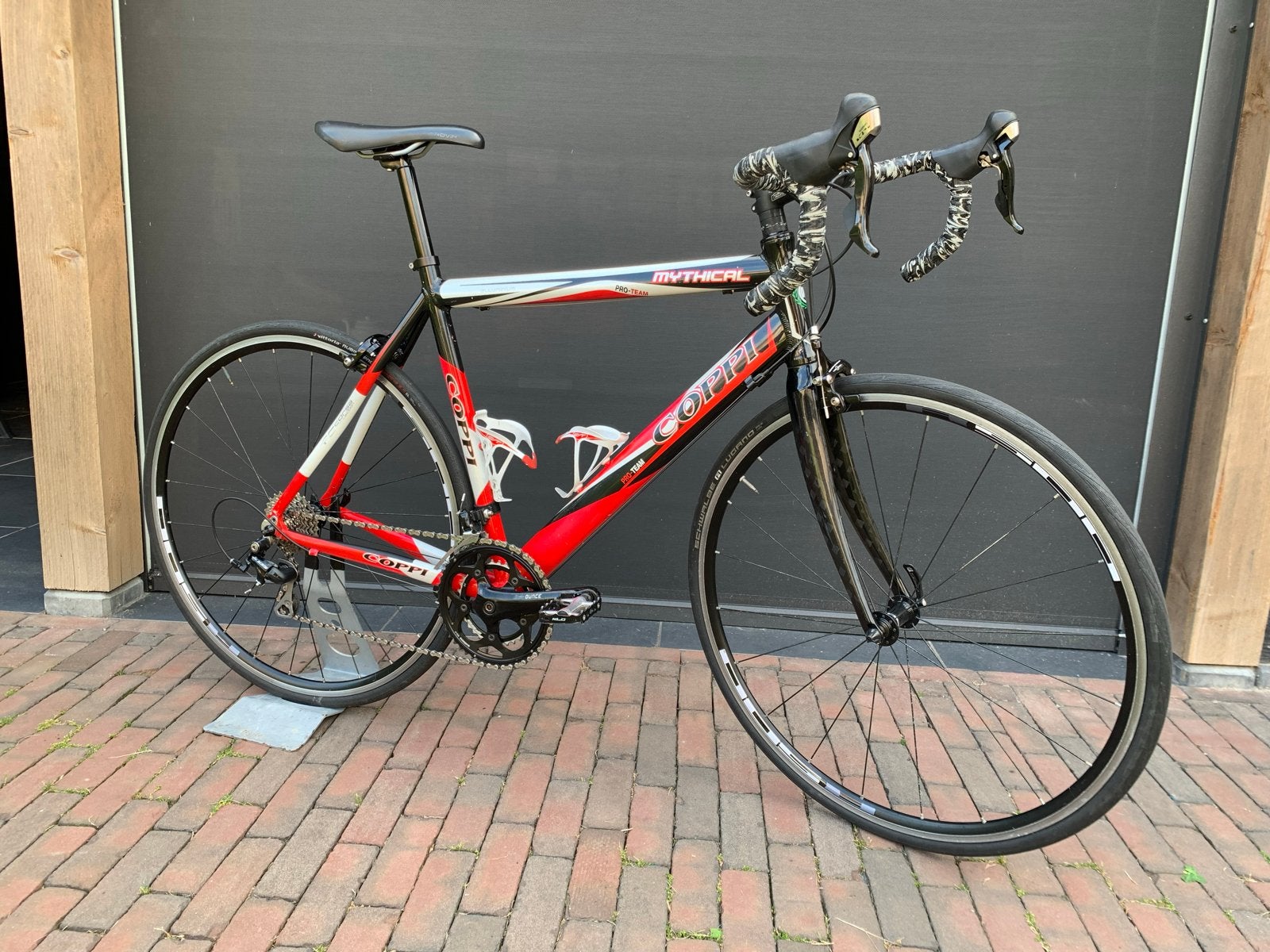 Coppi Mythical Pro Team Racefiets - Shimano 105/Campagnolo, 28 inch, Gebruikt, Velgrem, Aluminium