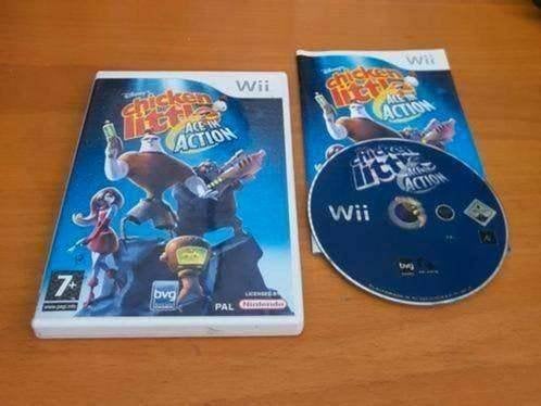 WII | Disney's Chicken Little Ace in Action, Spelcomputers en Games, Avontuur en Actie, Gebruikt, 1 speler, Ophalen of Verzenden