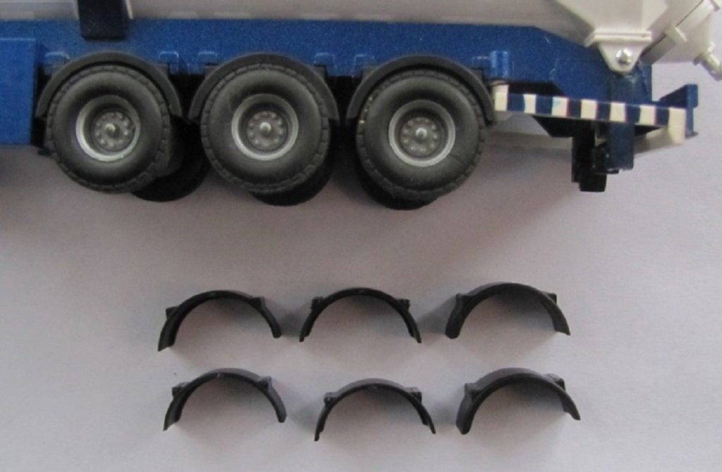Tekno spatbordjes voor de oudere type Tekno opleggers., Ophalen of Verzenden, Nieuw, Bus of Vrachtwagen, Tekno