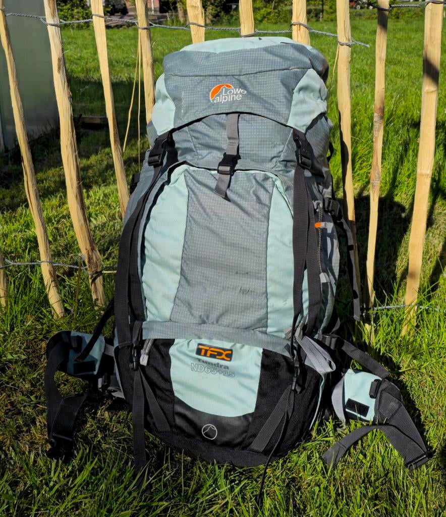 Backpack Lowe Alpine TFX Tundra ND 65+15 (ltr), Sport en Fitness, Bergsport en Wandelen, Ophalen, Zo goed als nieuw, Rugzak