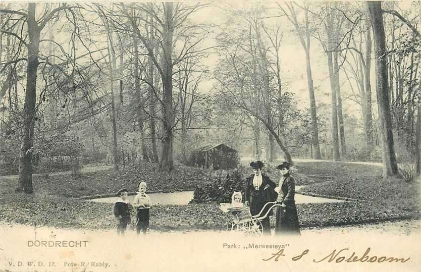 300-357-015 Dordrecht Park Merwesteyn, Verzenden, Voor 1920, Zuid-Holland
