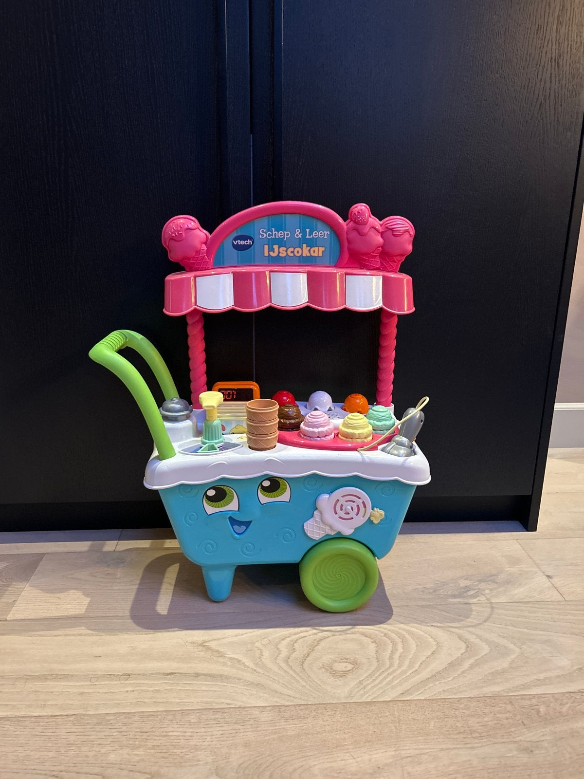 VTech Schep & Leer IJscokar, Ophalen, Zo goed als nieuw, Jongen of Meisje
