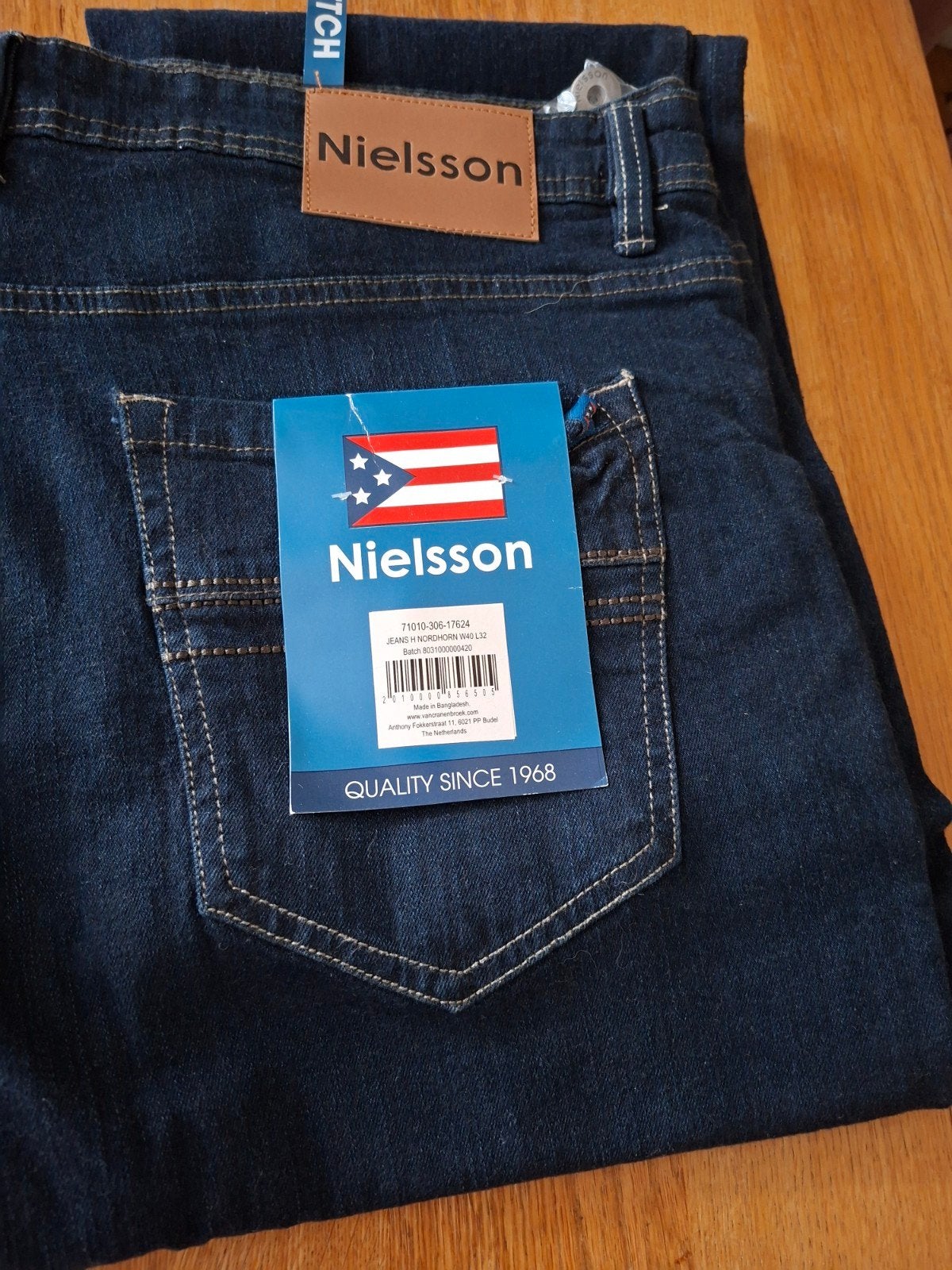 Nielsson spijkerbroek - Maat W40 L32 - Nieuw met kaartjes, Blauw, Nieuw, W40 - W42 (confectie 56/58), Nielsson