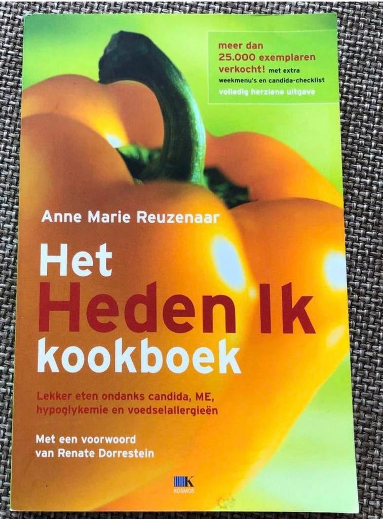 Boek Lekker Eten Ondanks Candida, Me, Hypoglykemie, Ophalen of Verzenden, Zo goed als nieuw