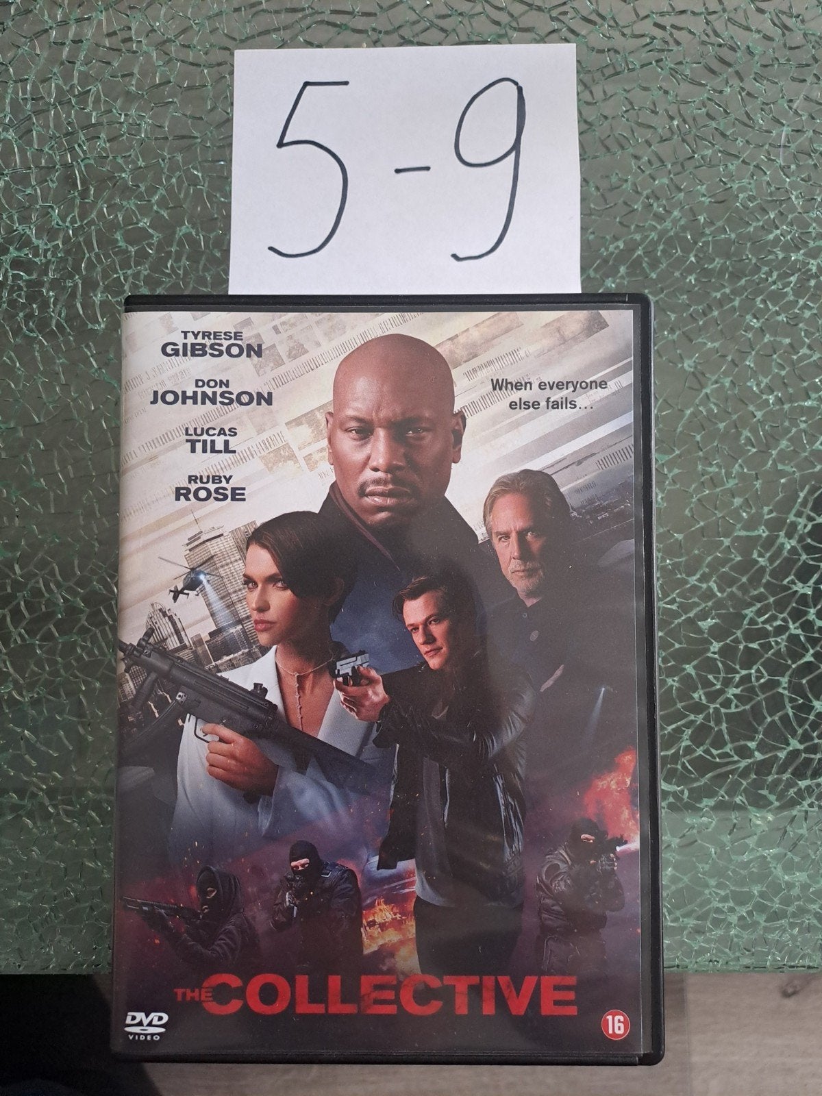 The Collective DVD met Tyrese Gibson en Don Johnson, Vanaf 16 jaar, Actiethriller, Ophalen of Verzenden, Gebruikt