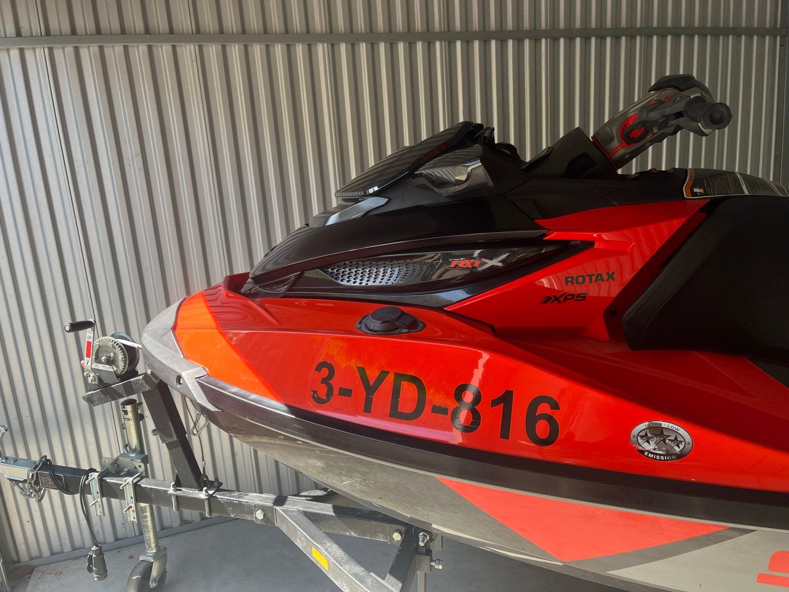 Sea-Doo RXP-X 300 RS Jetski met trailer, Watersport en Boten, Ophalen, Zo goed als nieuw, Benzine, 200 pk of meer