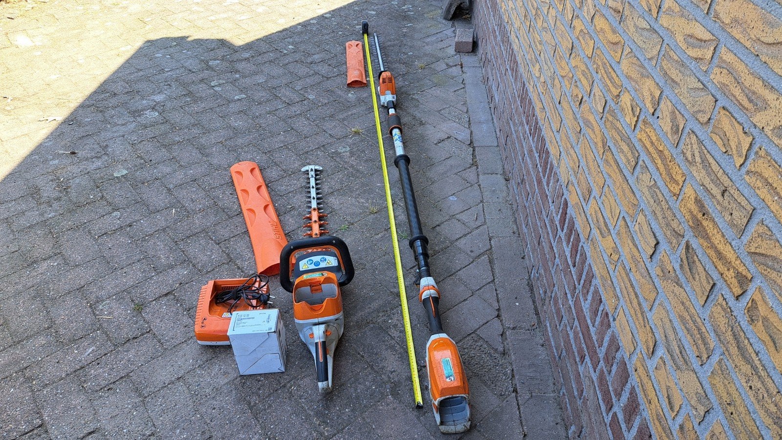 Stihl HSA 100 en HLA 86 (Accu) heggenschaarset komplete set, Ophalen, HSA 100 en HLA 86, Stihl, Accu