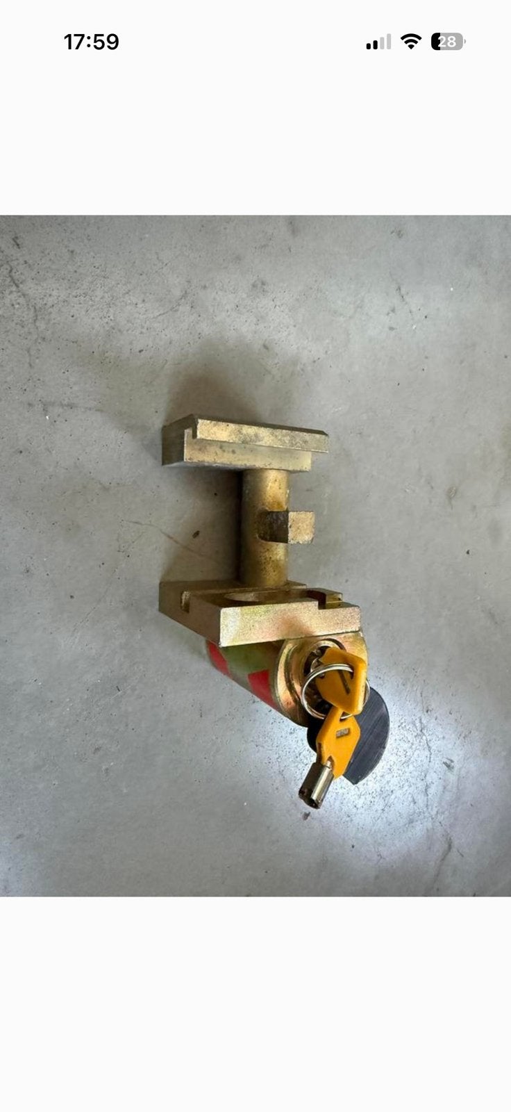 Disselslot steady ks-24 ks24  koppelingslot aks1300, Ophalen of Verzenden, Zo goed als nieuw