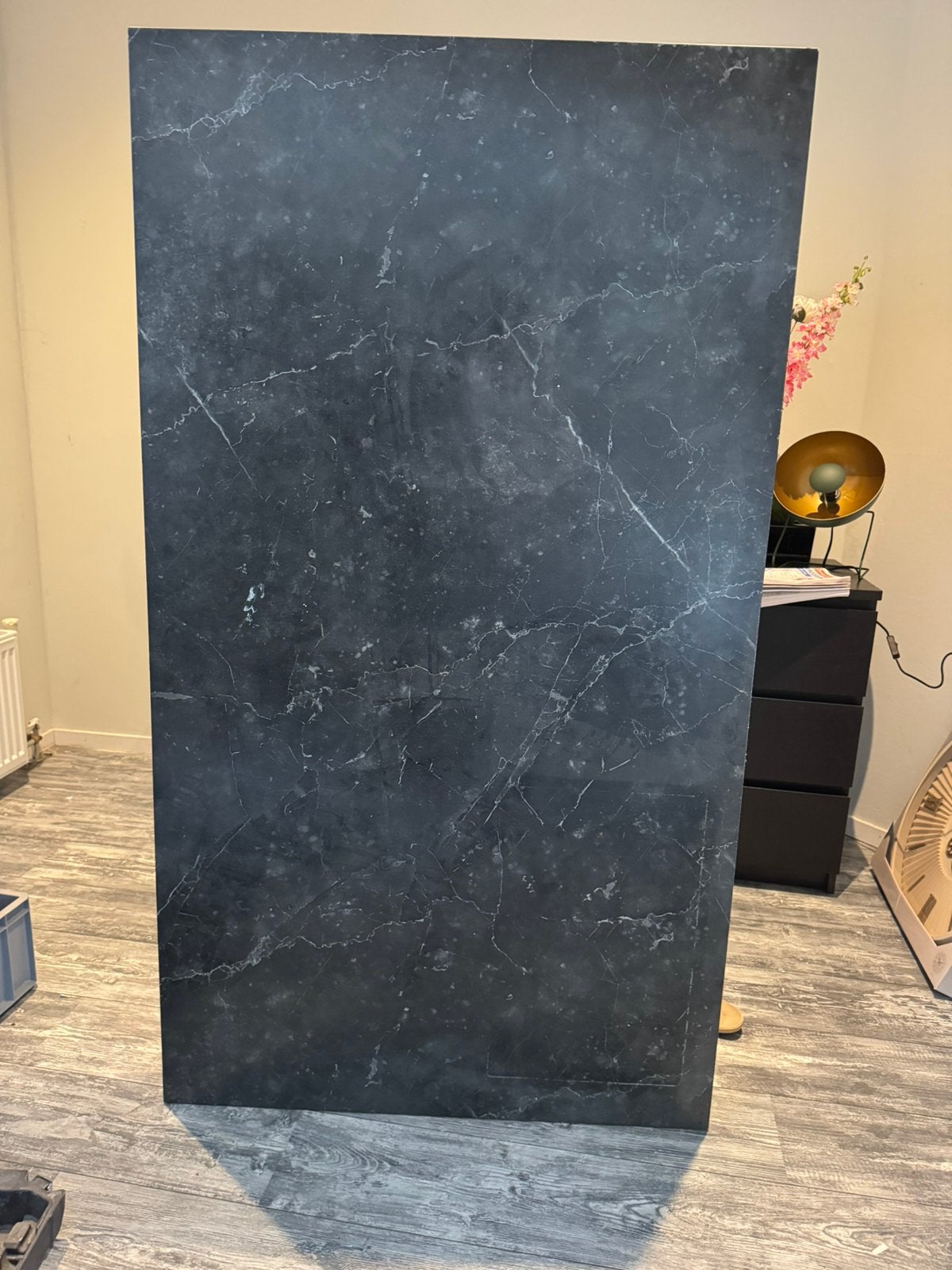Eettafel met 3 stoelen, Ophalen, Zo goed als nieuw