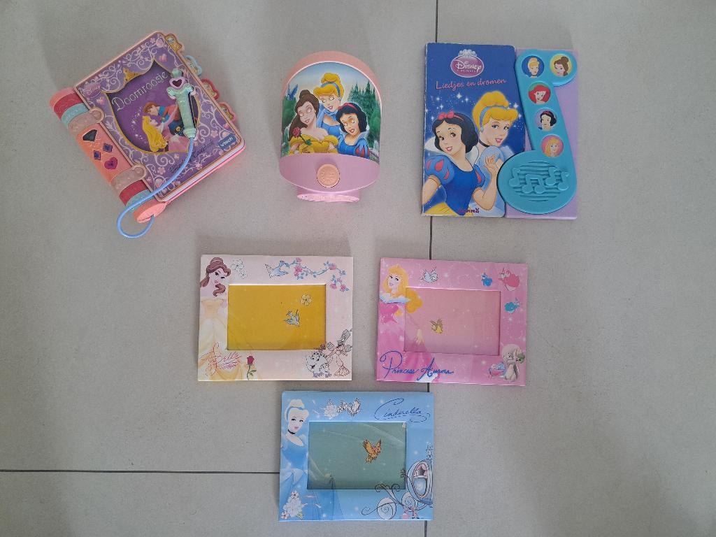 Disney Princess spullen, Ophalen of Verzenden, Assepoester of Belle, Zo goed als nieuw, Overige typen