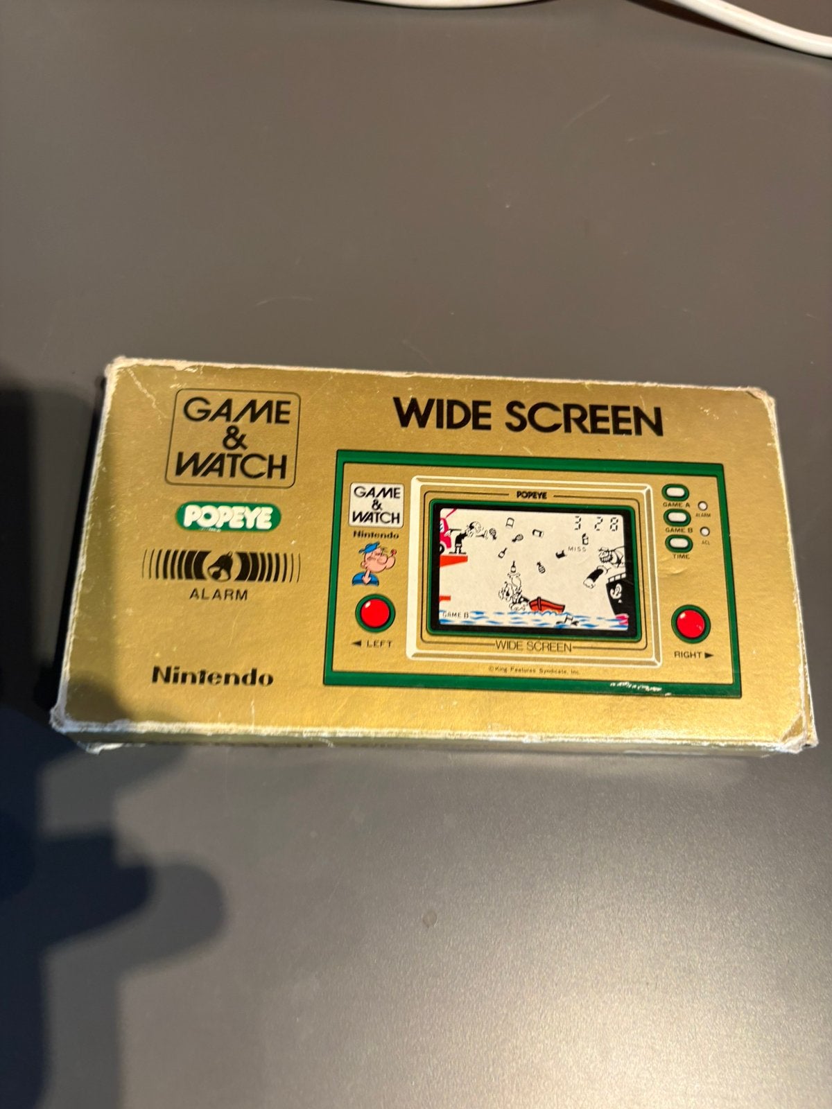 Nintendo Game & Watch Popeye PP-23 1981 Originele Doos, game, Spelcomputers en Games, Games | Nintendo Game Boy, Zo goed als nieuw