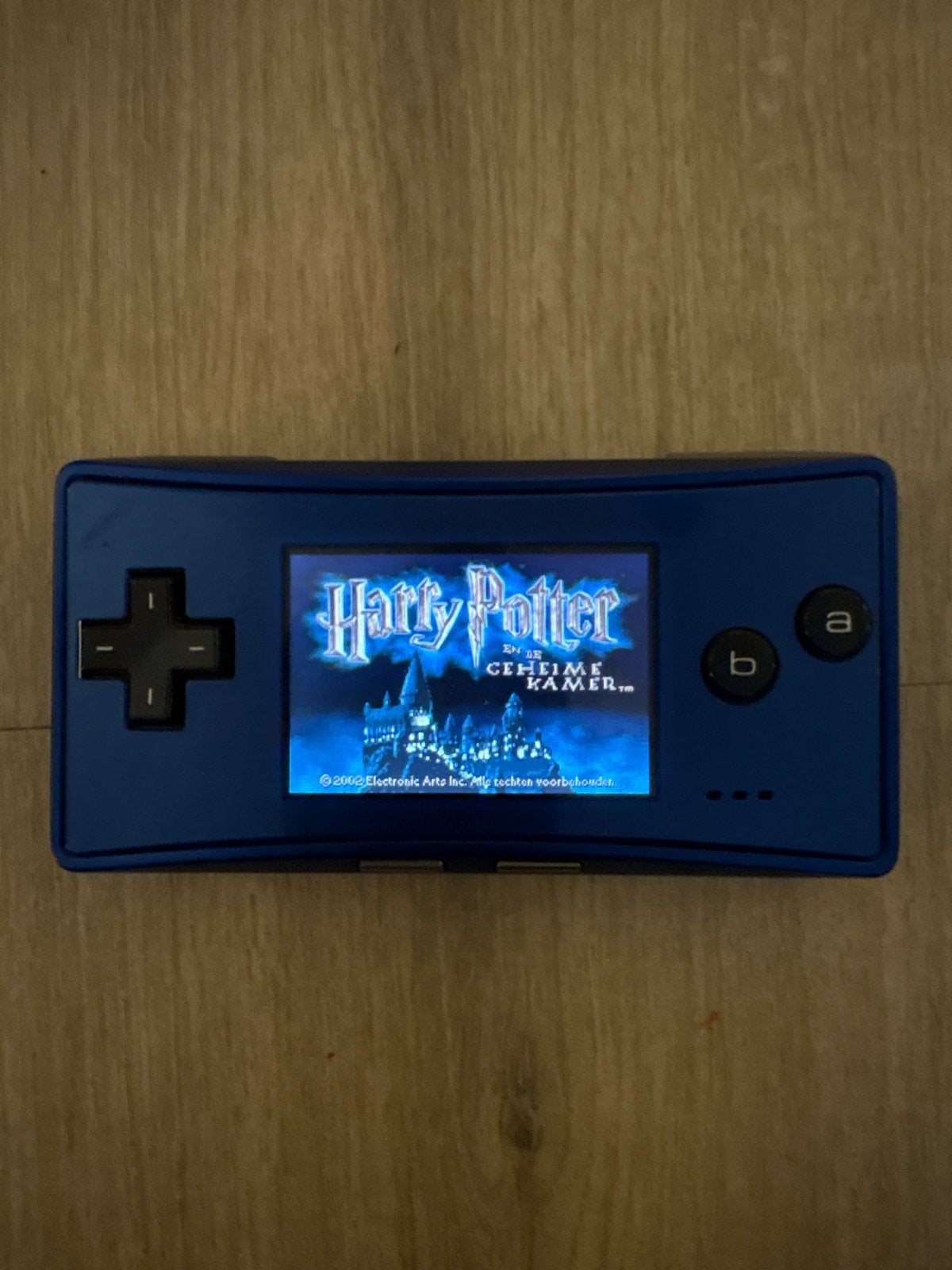 Nintendo Game Boy Micro - Blauw, Spelcomputers en Games, Spelcomputers | Nintendo Game Boy, Zo goed als nieuw, Game Boy Micro