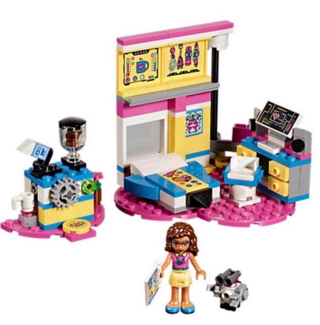 Lego Friends Olivia’s Luxe Slaapkamer 41329, Ophalen, Compleet, Gebruikt, Lego
