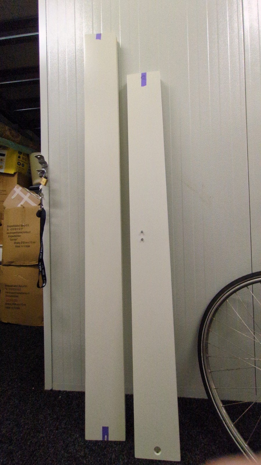 Auping auronde wit ombouw 180 x 200, Ophalen, Wit, Tweepersoons, Zo goed als nieuw