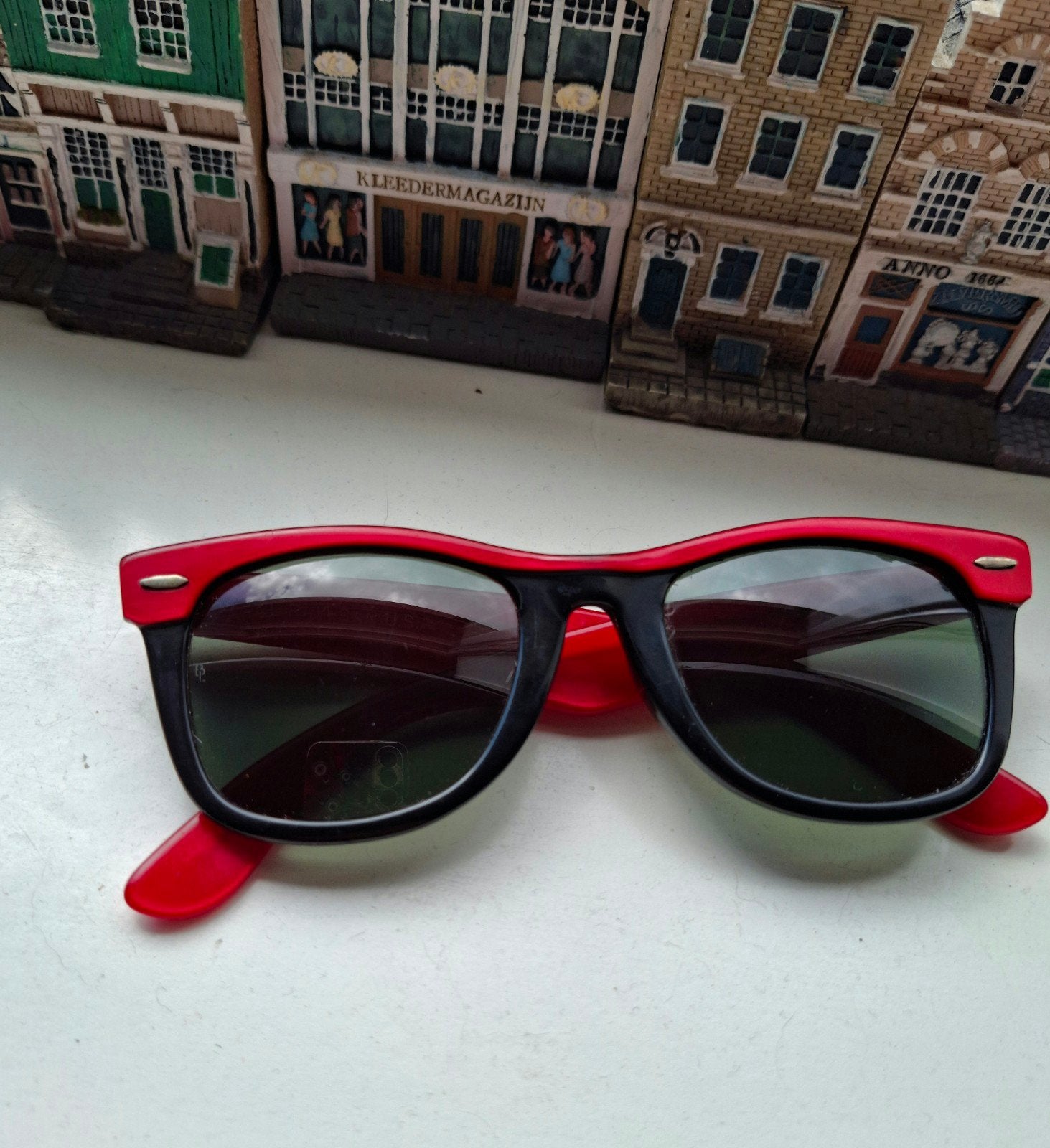 vintage Ray-Ban B&l wayfarer zonnebril, Sieraden, Tassen en Uiterlijk, Zonnebrillen en Brillen | Heren, Ophalen of Verzenden, Gebruikt