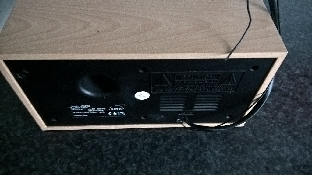 TE koop aangeboden mooi radio .merk Xiron doe gepast bod, Ophalen of Verzenden, Gebruikt, Radio