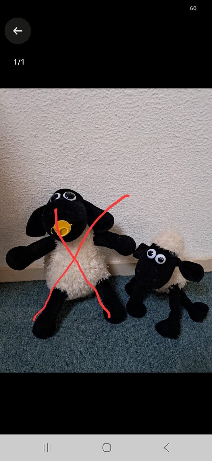 Shaun het Schaap, Overige typen, Ophalen of Verzenden, Zo goed als nieuw, Wasbaar