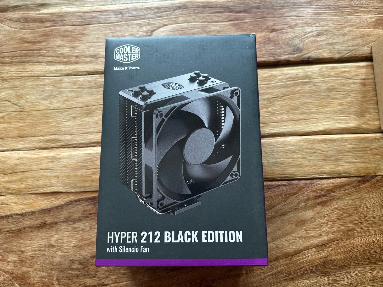 Cooler Master Hyper 212 Black Edition CPU Koeler, Ophalen of Verzenden, Gebruikt, Luchtkoeling