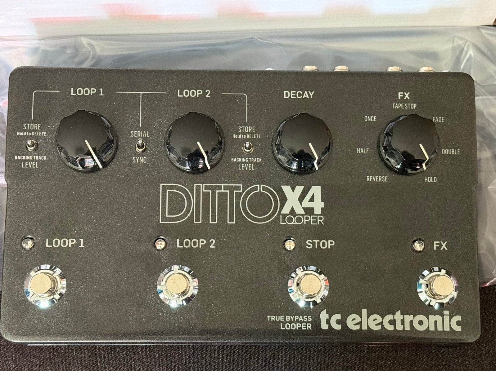 TC Electronic Ditto X4 Looper, Muziek en Instrumenten, Effecten, Zo goed als nieuw, Overige typen, Ophalen of Verzenden
