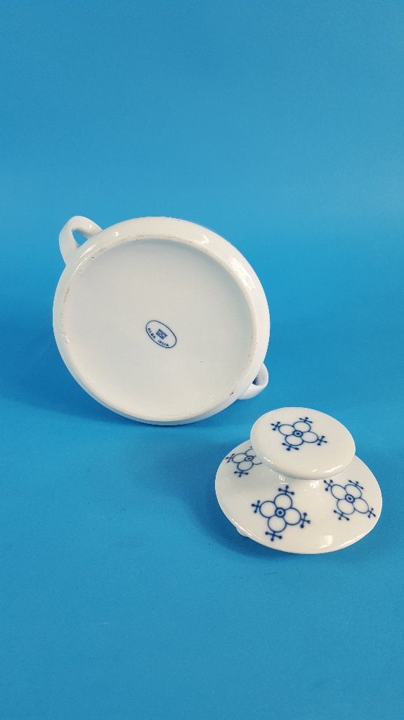 Suikerpot Blau Saks, Alba Iulia, helemaal gaaf. 6B12, Tweedehands verkoop, Tweedehands verkoop, Gebruikt, Ophalen of Verzenden