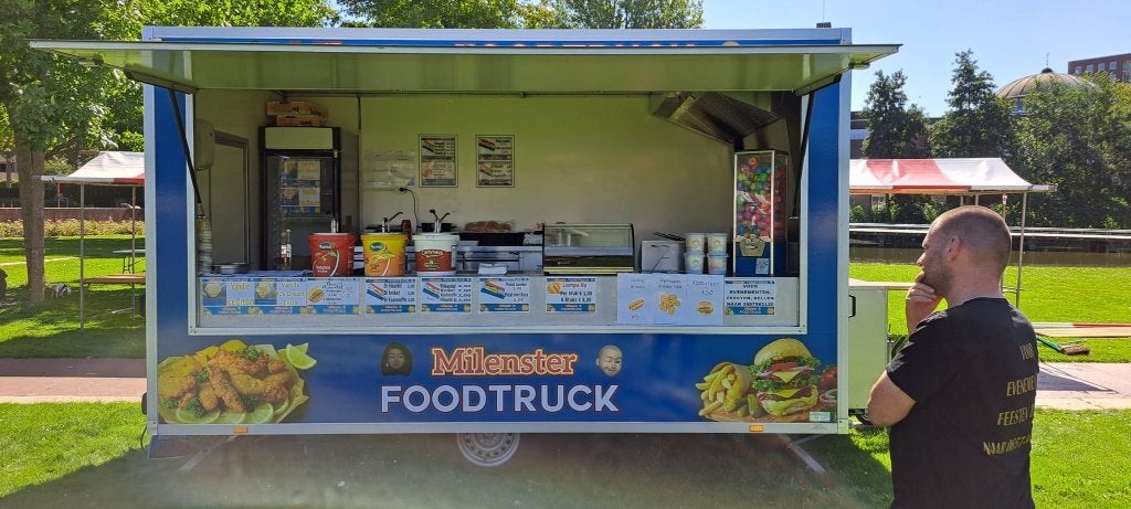 Milensterfrietwagen   friet en snacks  tel 0657962120, Ophalen of Verzenden, Nieuw, Abraham of Sarah