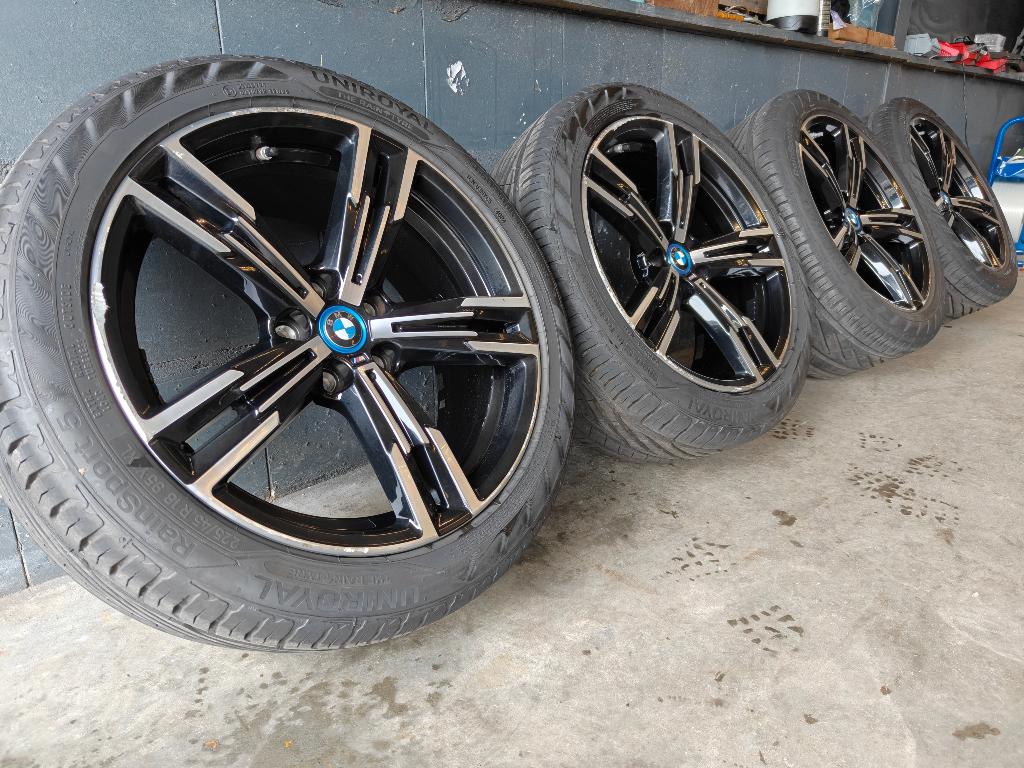 848M Originele BMW 3 4 Serie G20 G21 Zomerset TPMS, Ophalen, 18 inch, Gebruikt, Banden en Velgen