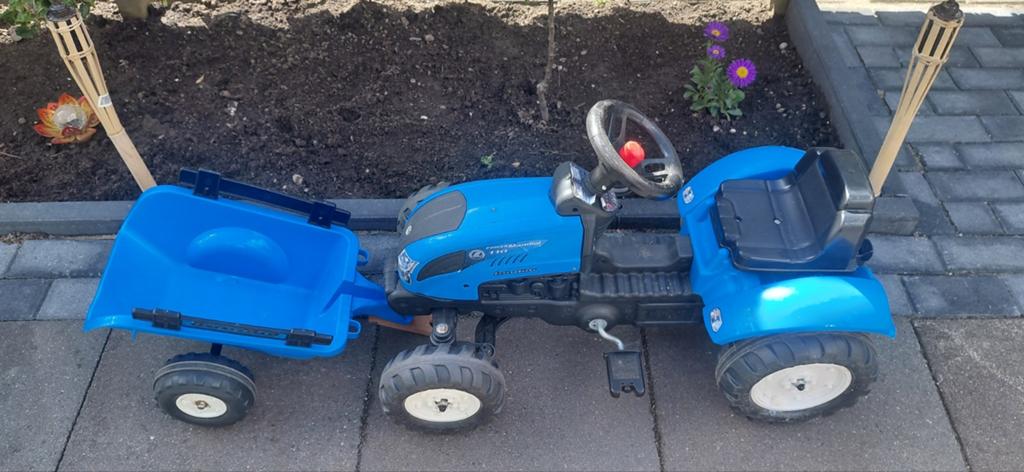 Kinder tractor, Ophalen, Gebruikt
