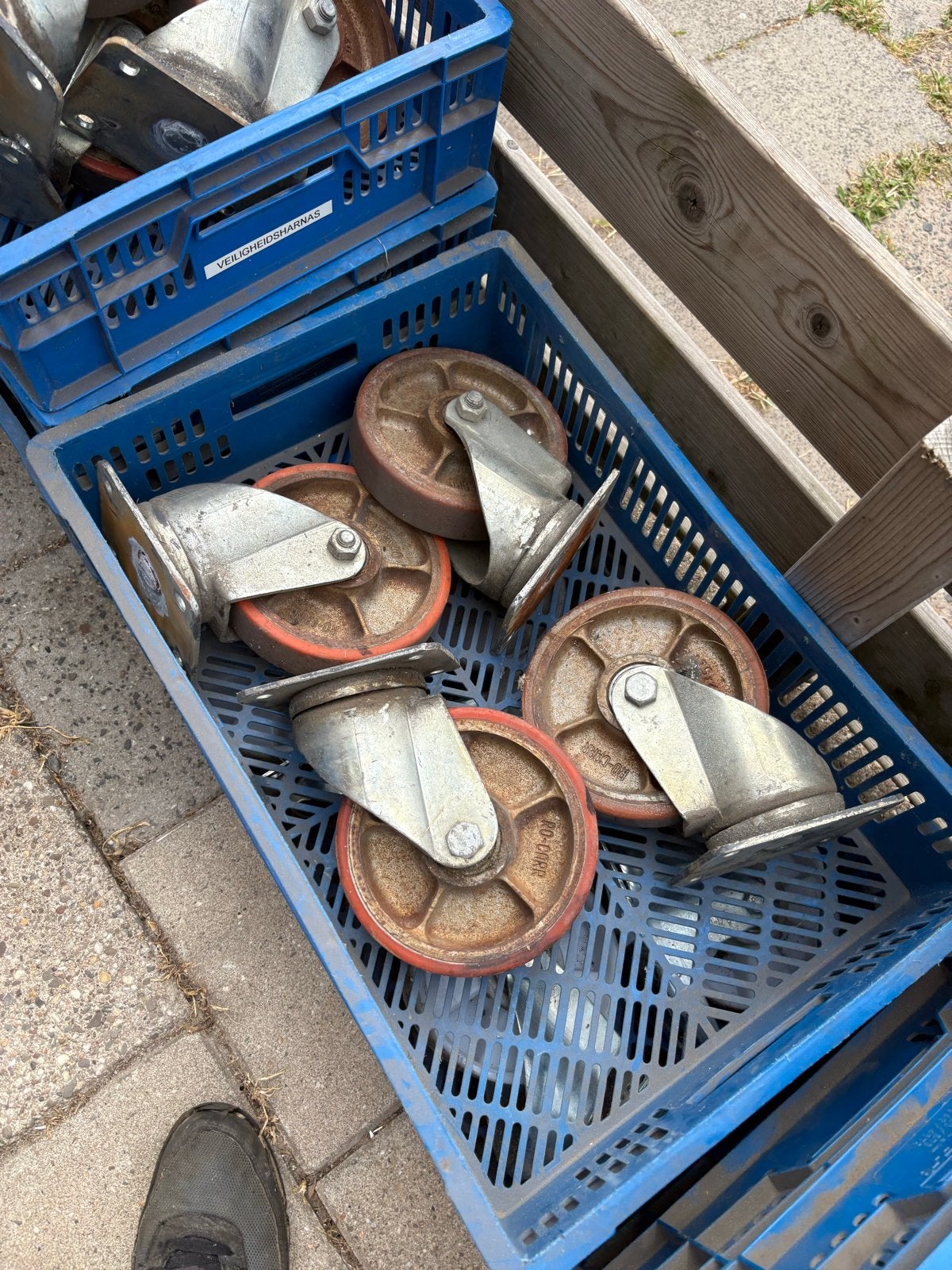 Diverse wielen voor meubels of transport, Ophalen of Verzenden, Gebruikt