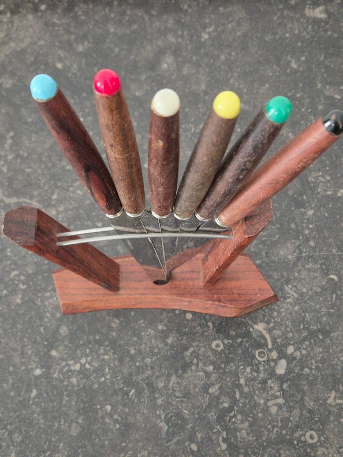 Vintage fonduemessen set, Ophalen of Verzenden