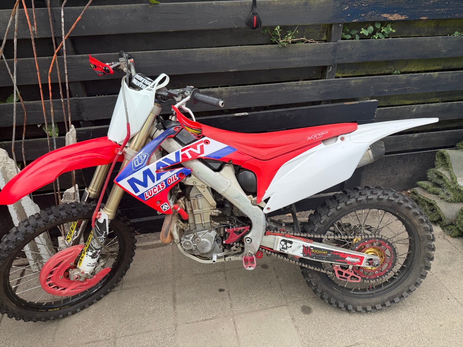 Honda Crossmotor honda crf 450, 450 cc, 2 cilinders, Motorrijbewijs A, Crossmotor