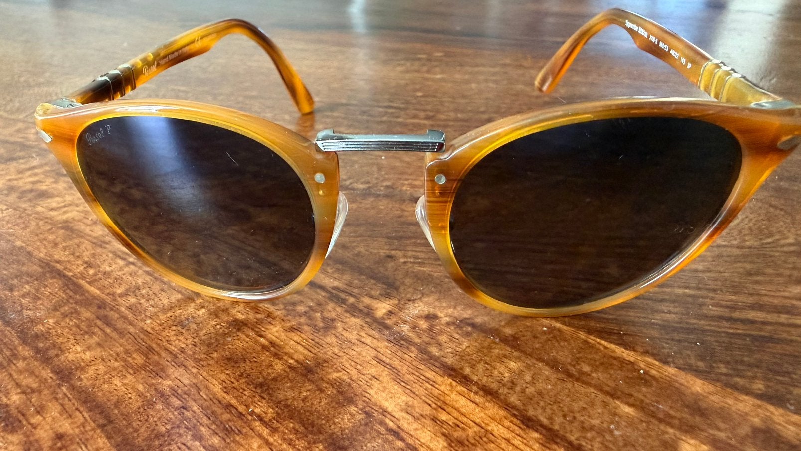 Persol Typwriter Edition, Sieraden, Tassen en Uiterlijk, Overige merken, Zonnebril, Nieuw, Oranje