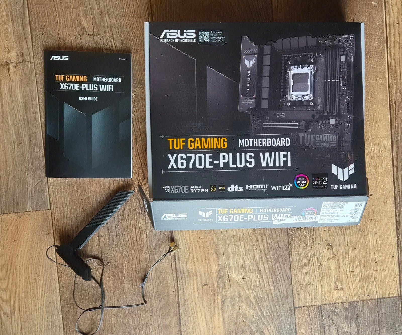 ASUS TUF GAMING X670E-PLUS WIFI | AM5, Computers en Software, Moederborden, Ophalen of Verzenden