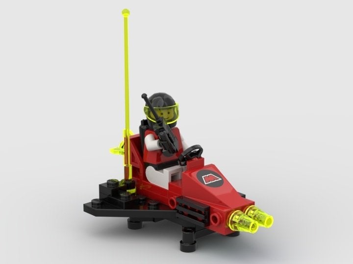 Lego nr. 6811 - M-Tron - Space - Pulsar Charger., Lego, Ophalen of Verzenden, Space, Complete set