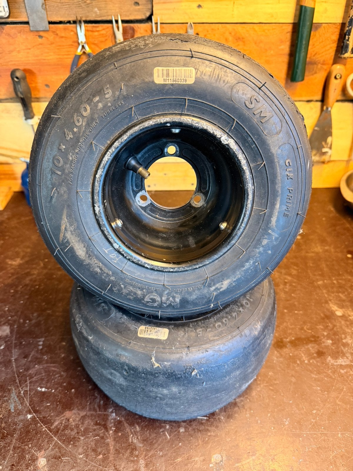 Kart velgen+banden, Ophalen of Verzenden, Kart