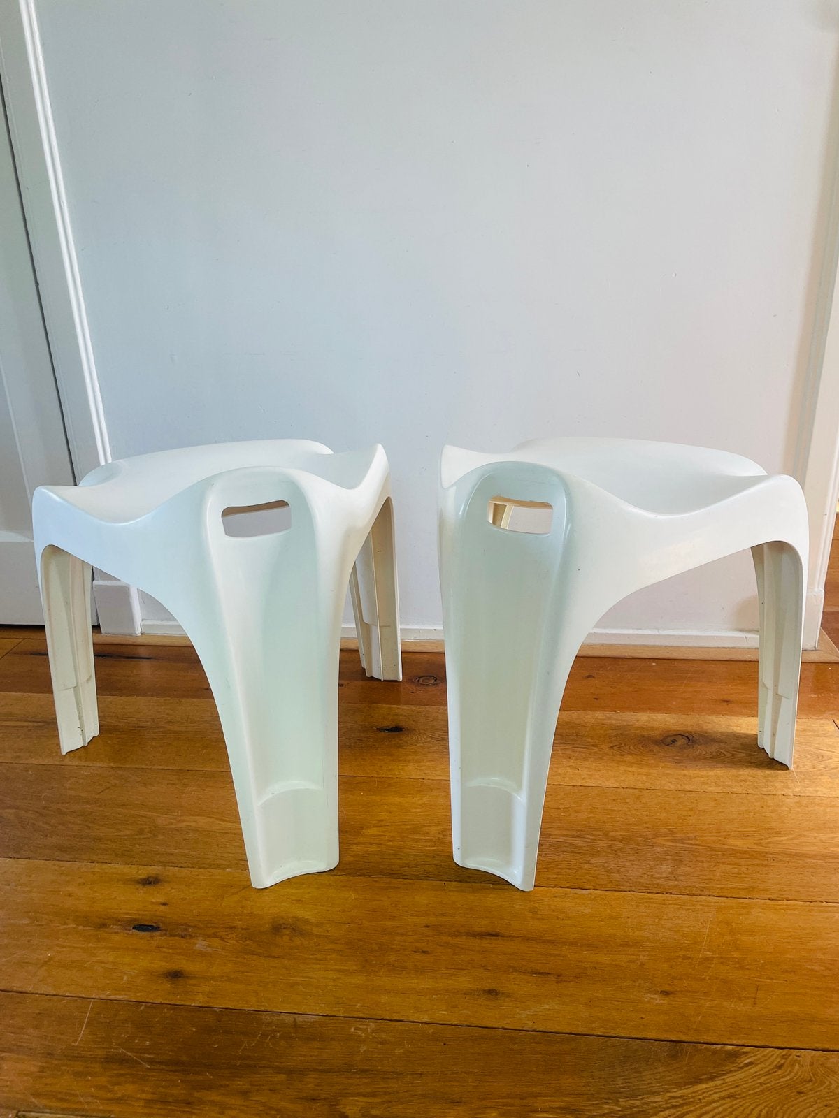 2 Casala krukjes - By Alexander Begge. Jaeren 60 design, Ophalen of Verzenden, Zo goed als nieuw, Hout