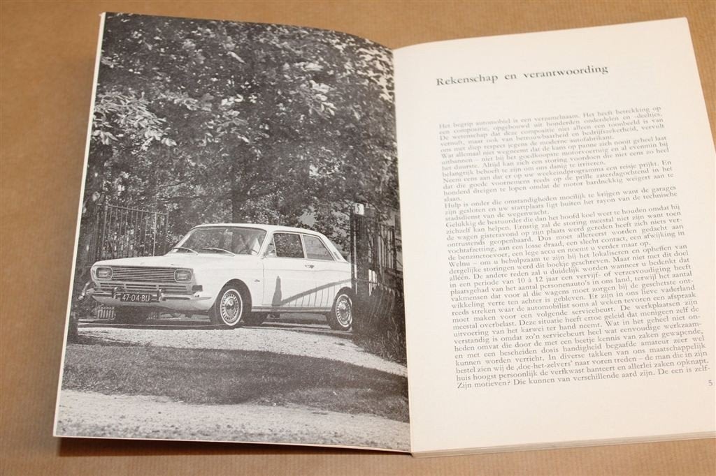 Ford 12M/15M Autohandleiding — ANWB 1972, Ophalen of Verzenden