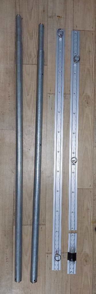 Bindrail met telescoopstangen vw transporter T6, Ophalen, Nieuw, Volkswagen