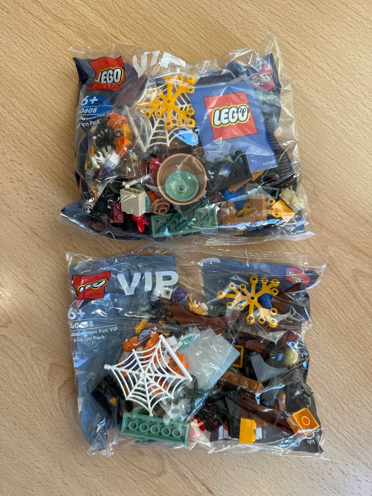 2x Lego 40608 Halloween Fun VIP Add-On Pack, Overige thema's, Lego, Accessoire, Nieuw