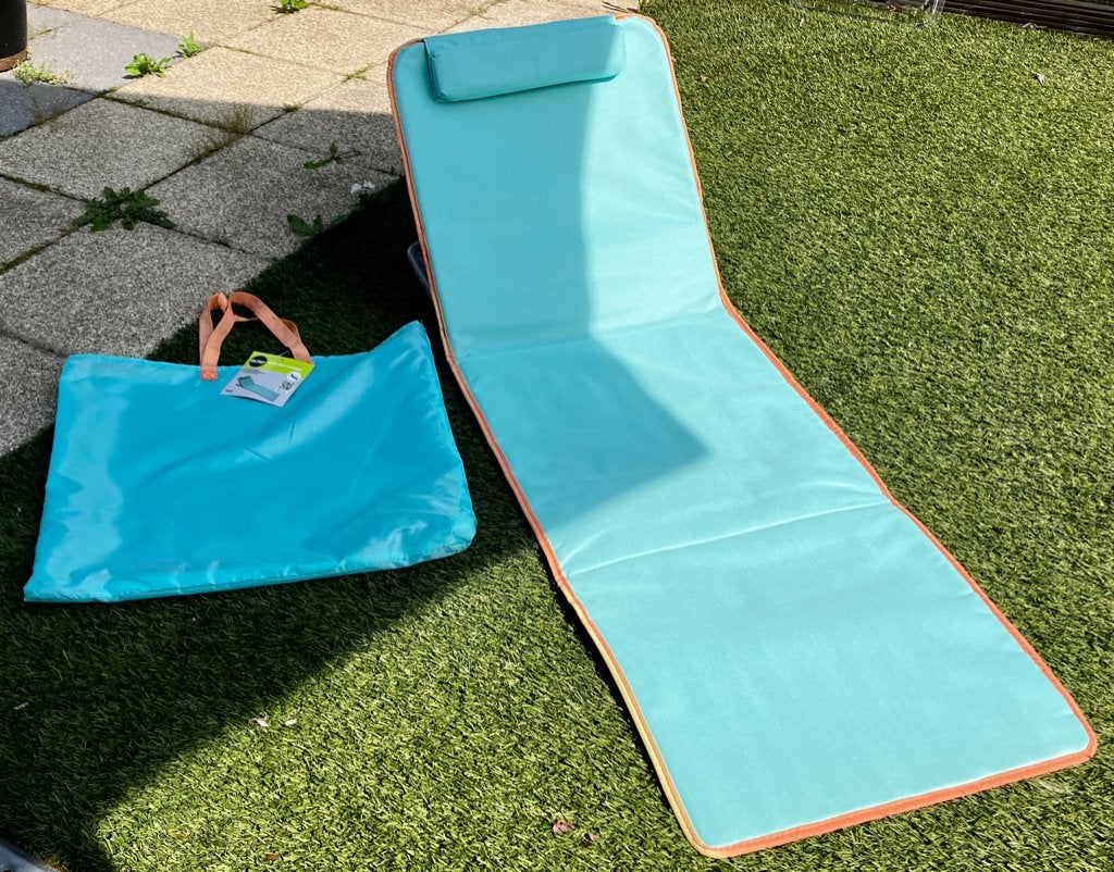 Strandmatje met rugsteun, Ophalen, Nieuw, Overige materialen, Verstelbaar