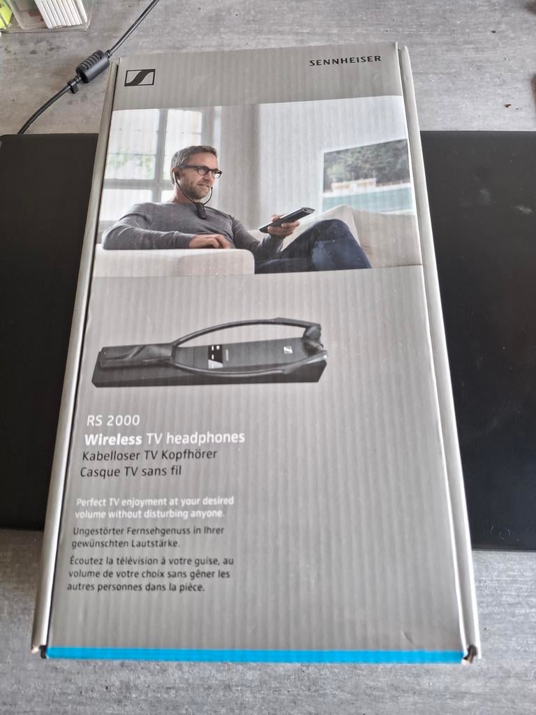Senheiser RS2000, Sennheiser, Zo goed als nieuw, Draadloos, Op oor (supra aural)