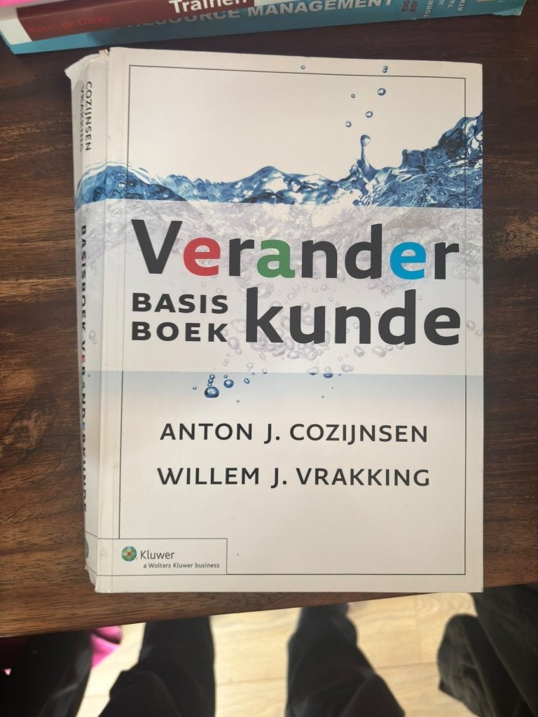 Basisboek Veranderkunde - Cozijnsen, Vrakking 9789013072686, Ophalen of Verzenden, Gamma, Gelezen, Overige niveaus