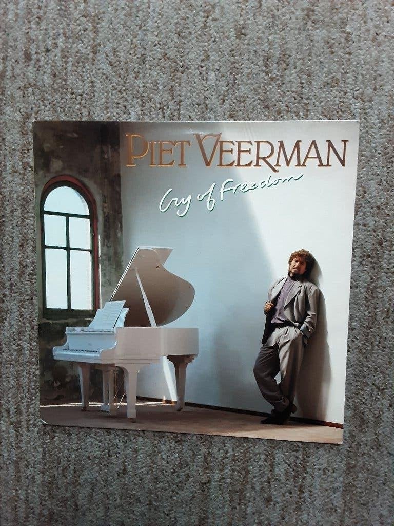 vinyl lp Piet Veerman cry for freedom, LP, Gebruikt, Pop, Ophalen of Verzenden