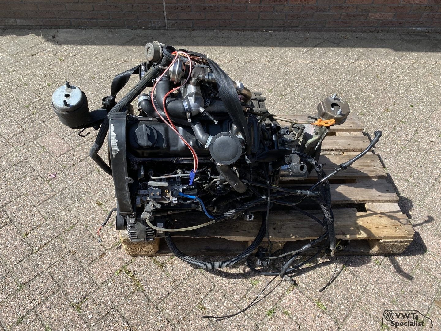 Volkswagen Transporter VW T4 1.9TD motor motorblok, Auto-onderdelen, Ophalen, Gebruikt, -, Volkswagen