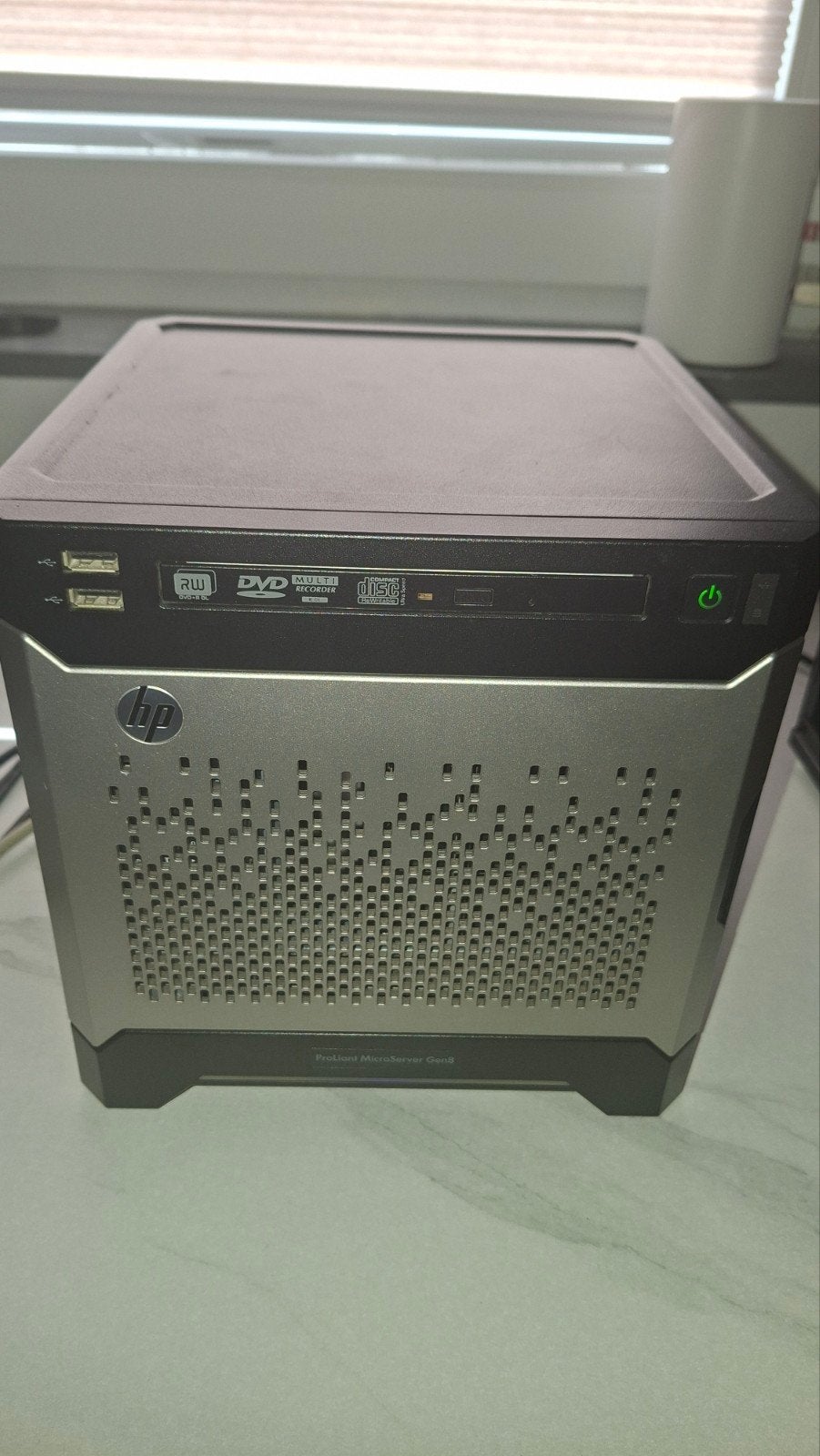 HP ProLiant MicroServer Gen8, Computers en Software, Ophalen, Gebruikt, Geen harde schijven inbegrepen, Hot swappable onderdelen