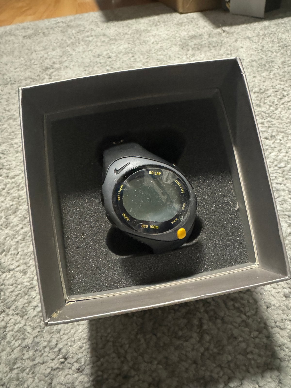 Zeldzaam vintage Nike Triax Speed 50 horloge - Nieuw in doos, Sieraden, Tassen en Uiterlijk, Horloges | Heren, Overige merken