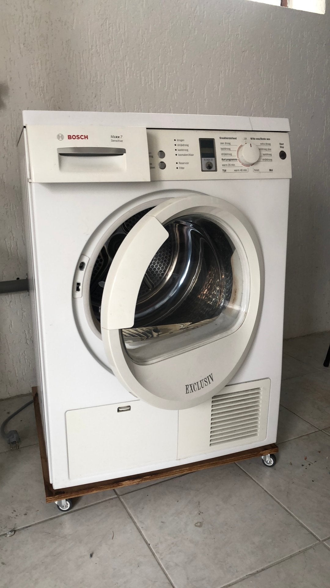 Bosch Maxx 7 Sensitive Condensdroger - Gebruikt, Witgoed en Apparatuur, Wasdrogers, Ophalen, 6 tot 8 kg, Gebruikt, Voorlader