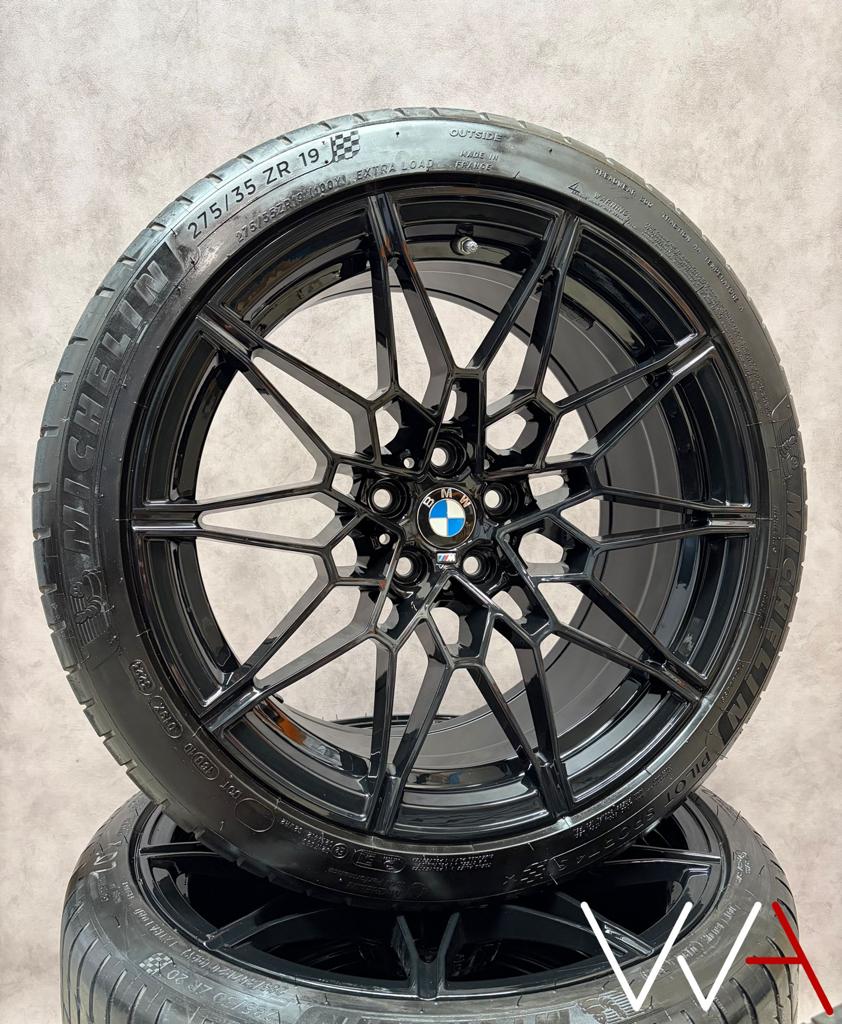 19/20 '' BMW M2 M3 M4 G80 G81 G82 G87 826M Michelin velgen, Gebruikt, -, -, Banden en Velgen