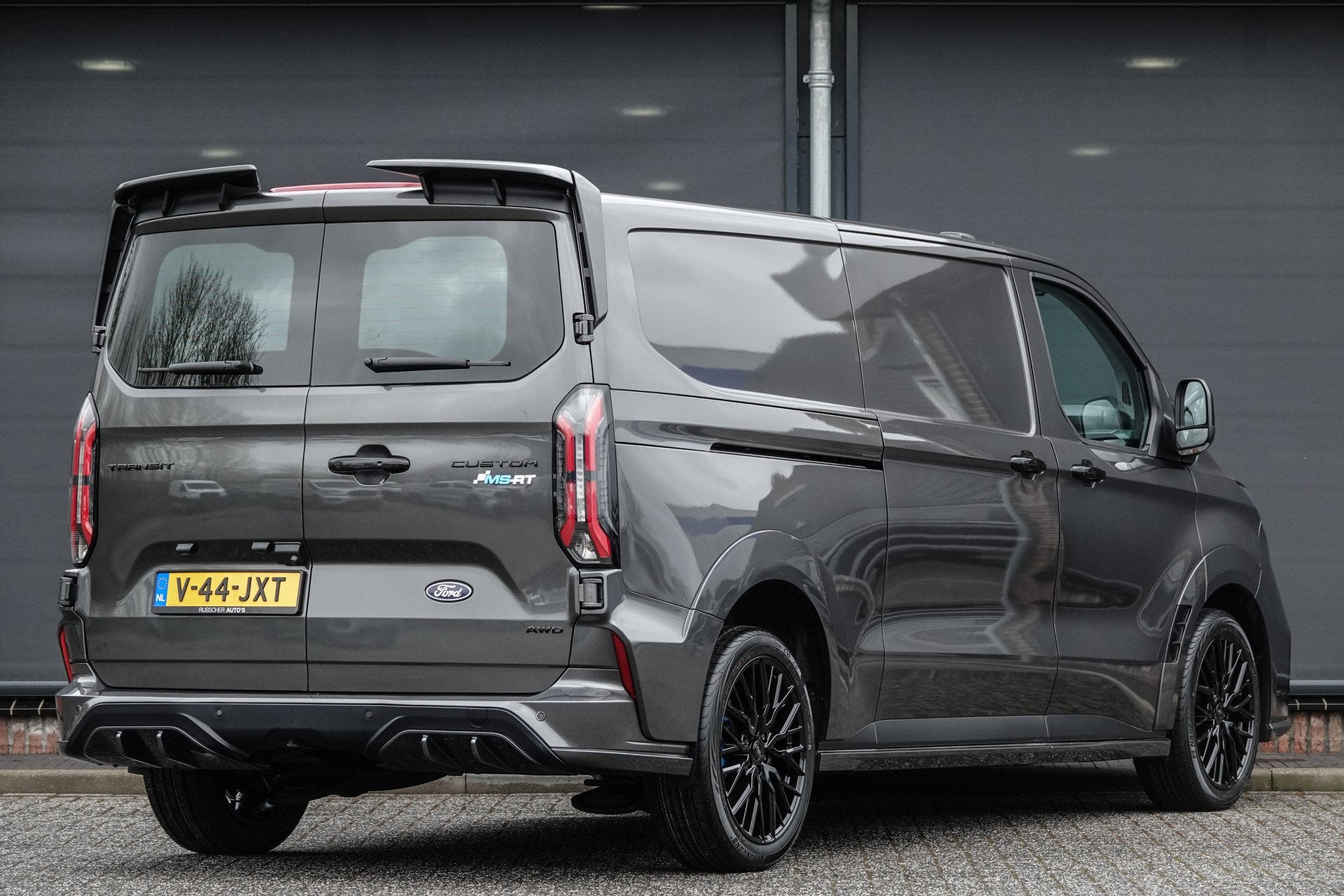 Ford Transit Custom L2H1 2.0Tdci 170Pk Aut. | MS-RT | AWD |, Automaat, Gebruikt, 4 cilinders, Origineel Nederlands