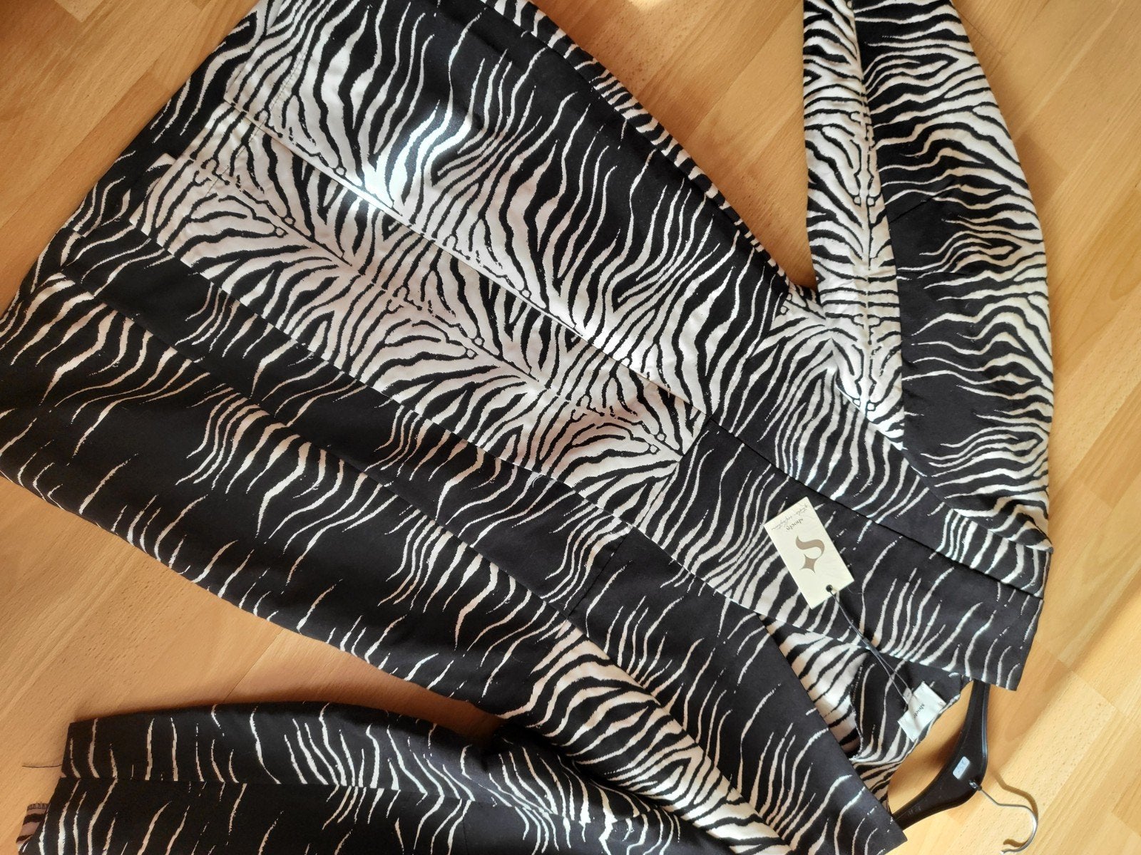 Shoeby Zebra Print Jurk jas - Nieuw met kaartjes, Zwart, Maat 46/48 (XL) of groter, Nieuw, Ophalen of Verzenden