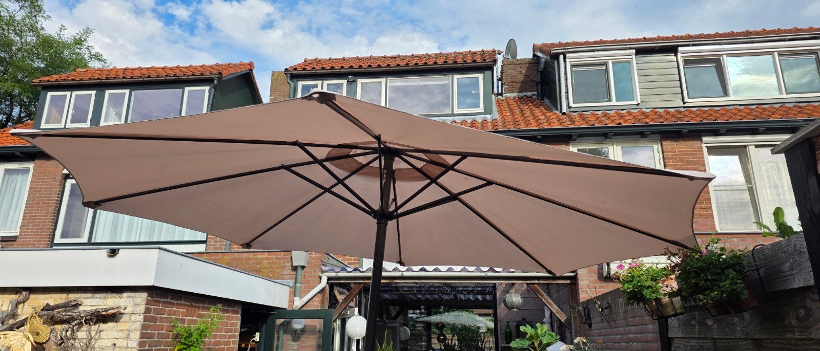 parasol, Tuin en Terras, Parasols, Ophalen, 2 tot 3 meter, Stokparasol